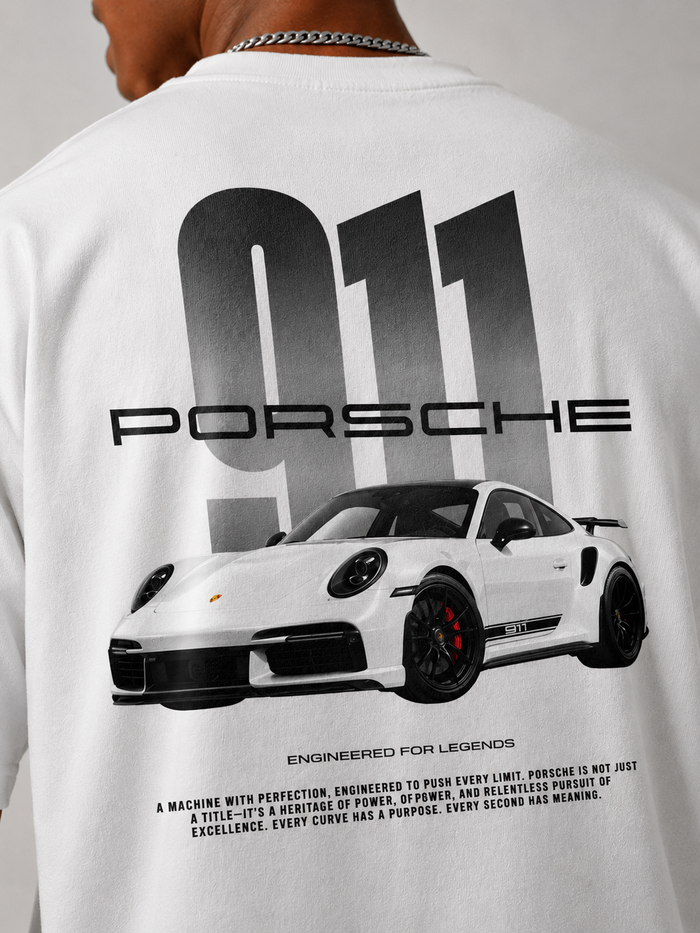 PORSCHE - Terry Oversized Tee