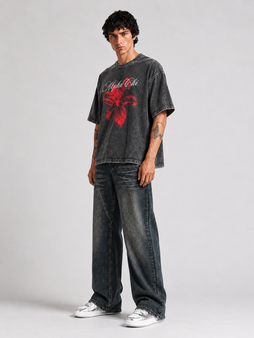 ALPHA - Oversized Tee - 6