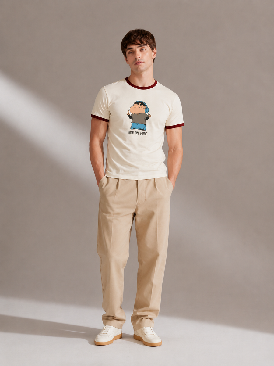 High on Music- Ringer Tee