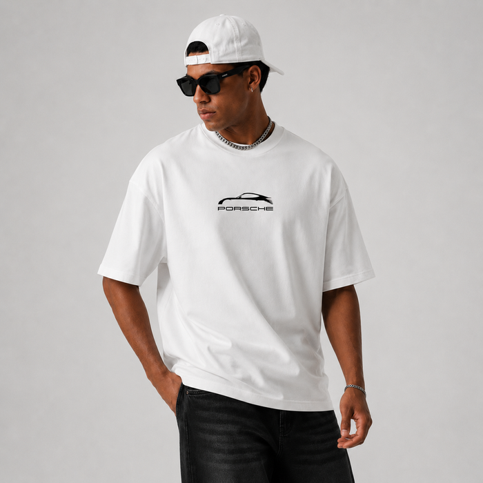PORSCHE - Terry Oversized Tee