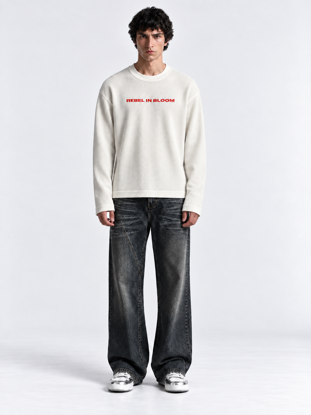 BANG- WAFFLE TEE [FULL SLEEVE]