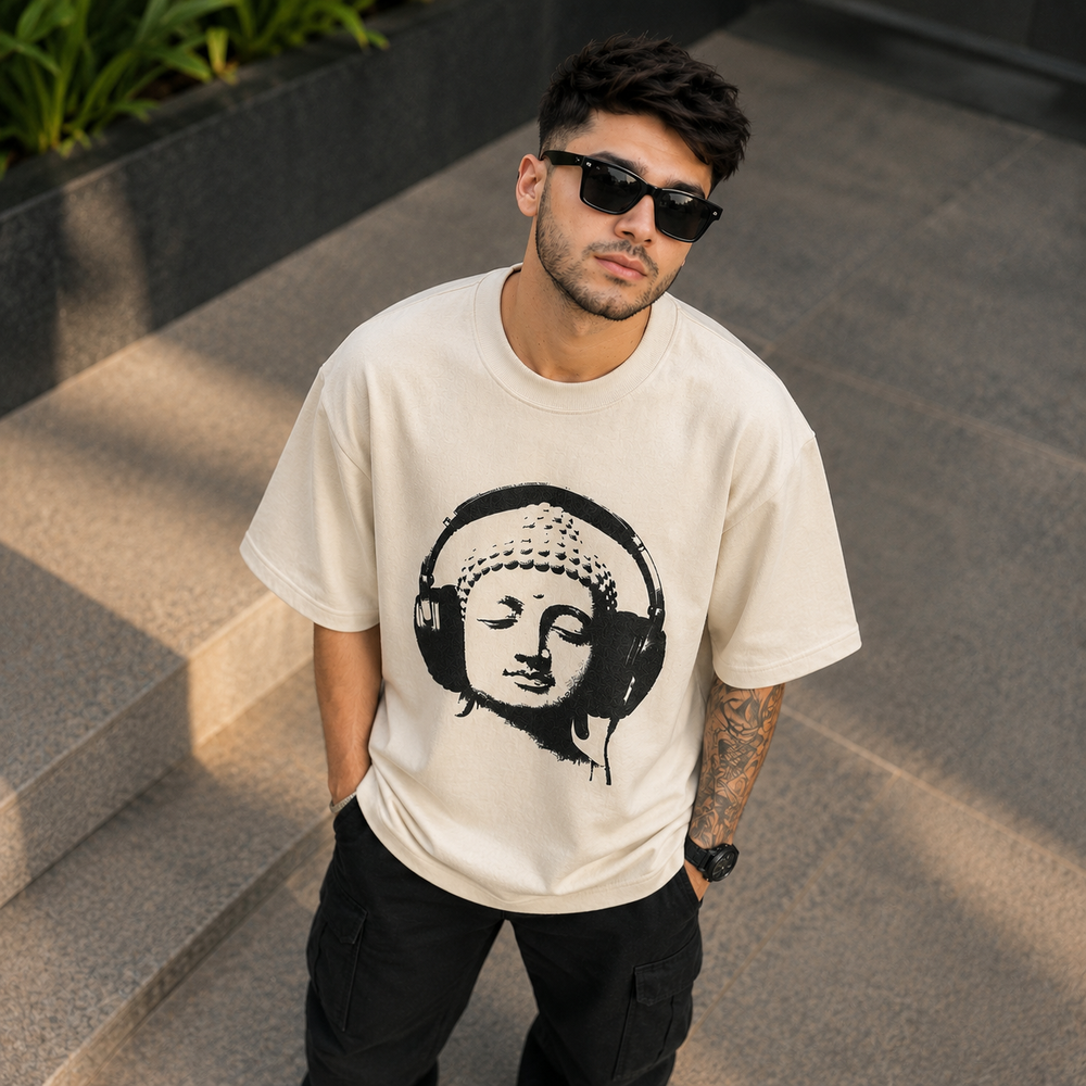 Monk Terry Oversized Tee