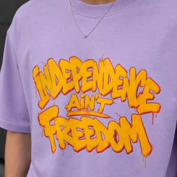 INDEPENDENCE - Oversized Terry Tee