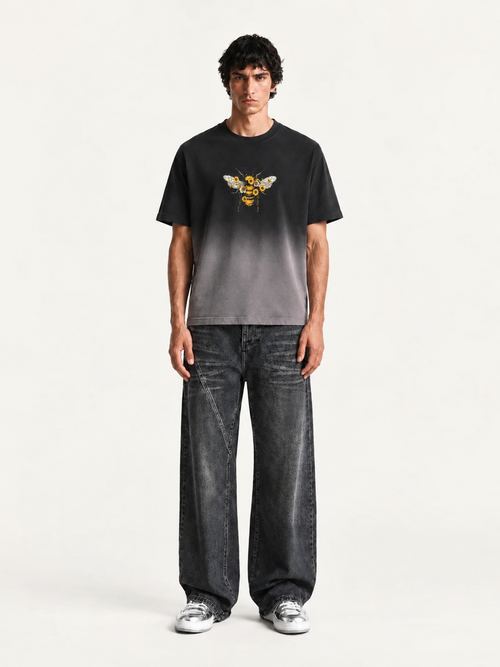 BEE-Ombre Wash Tee - 2