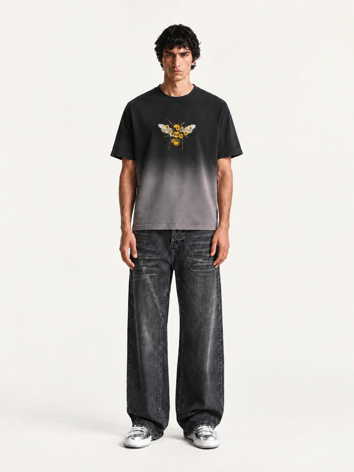 BEE-Ombre Wash Tee