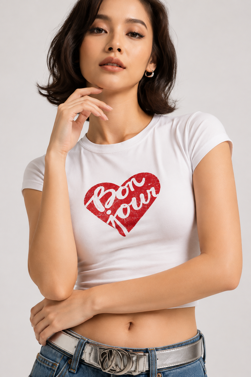 PREMIUM Bonjour - Baby Tee