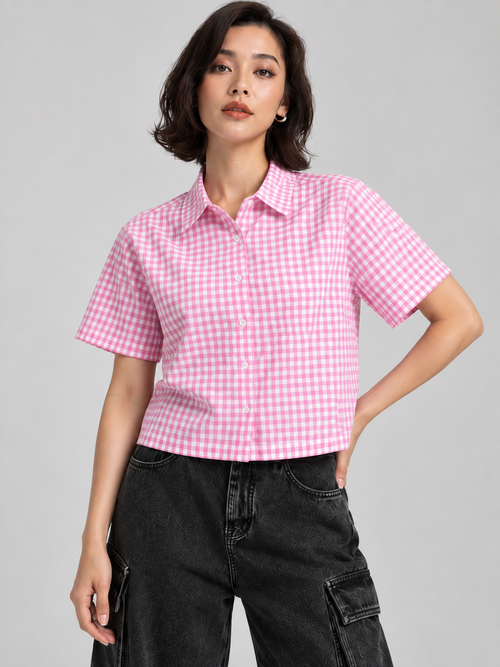 STRIPED-BOXY FIT SHIRT - 1