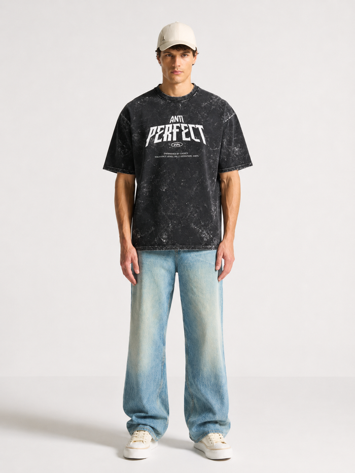 ANTI PERFECT-Oversized Tee