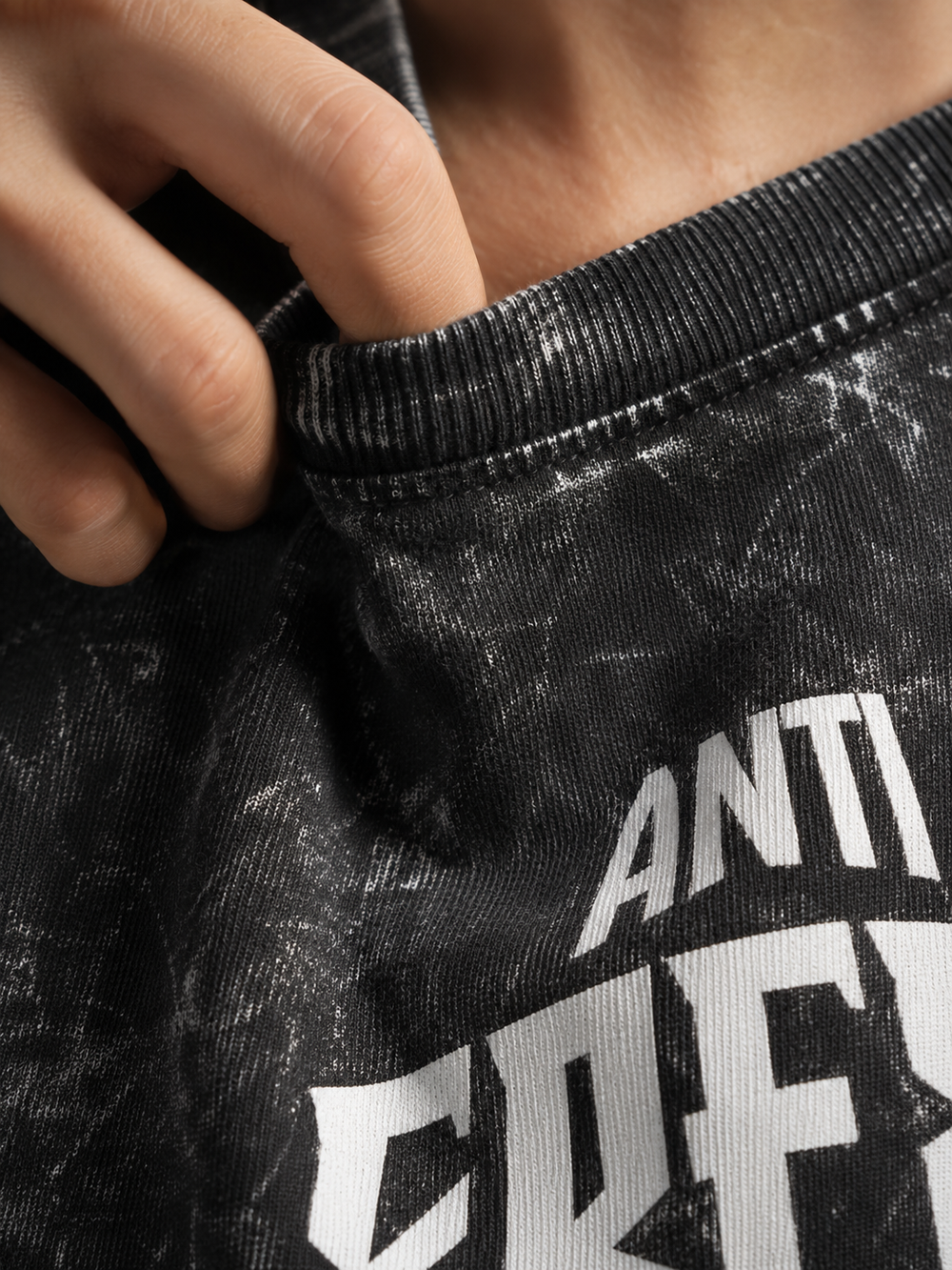 ANTI PERFECT-Oversized Tee