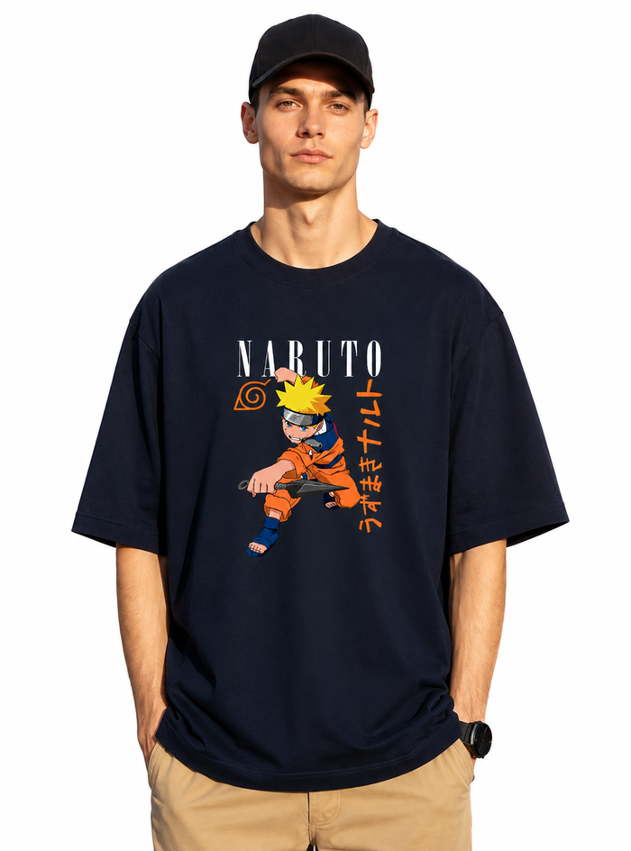 Naruto- Terry Oversized Tee