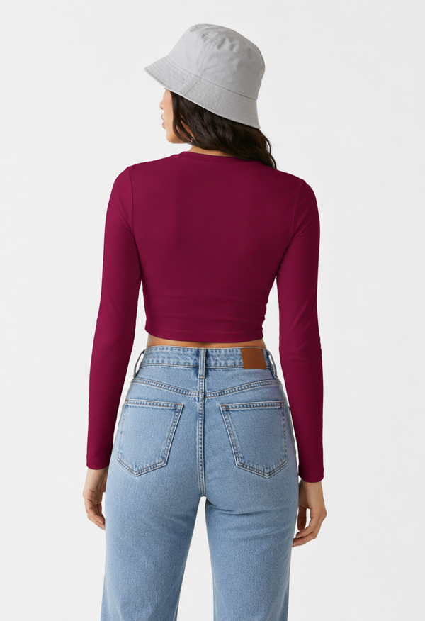 Full Sleeve Crop top