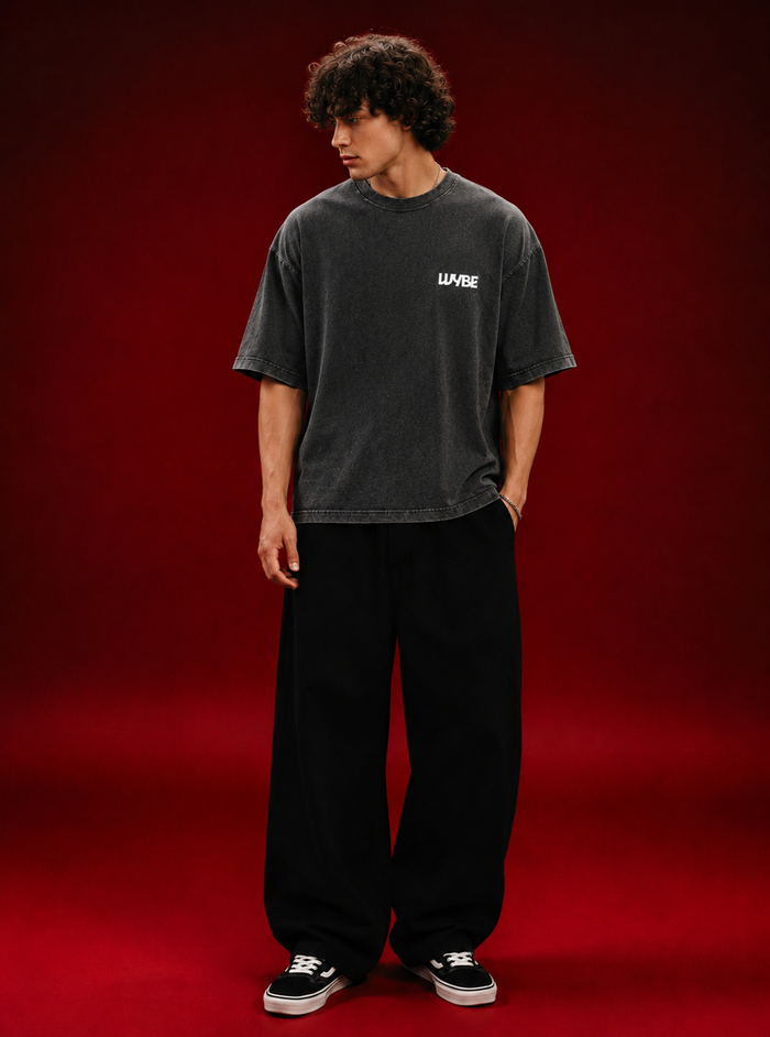 PREMIUM Warm Wybes Vintage Washed Oversized Tee
