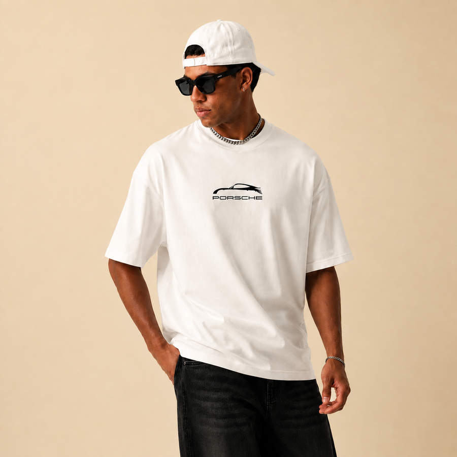 PORSCHE - Terry Oversized Tee