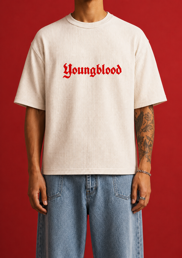 MEN WAFFLE TEE - BANG ED