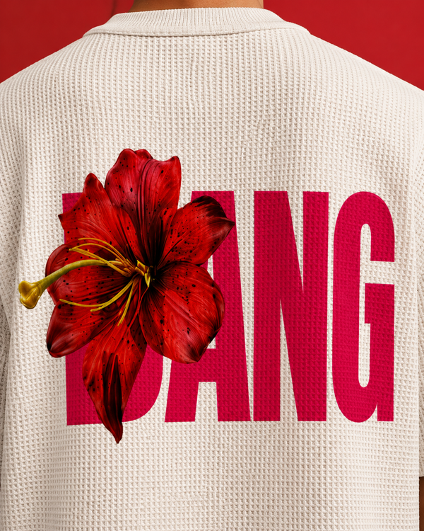 MEN WAFFLE TEE - BANG ED