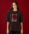 ROSE- Acid washed