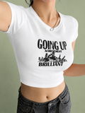 Going Up- Crop Top
