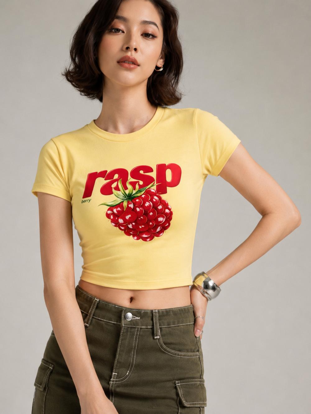 RASP BERRY-BABY TEE
