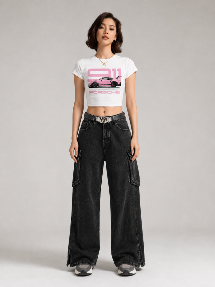 Porsche- CROP TOP