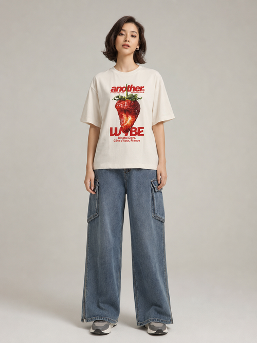 STRAWBERRY - Terry Oversized - 2
