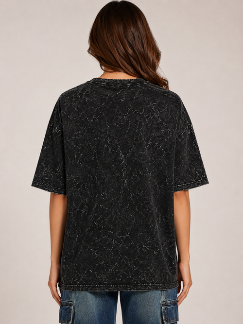 PREMIUM BEASTEND- Acid Washed Oversized Tee - 5