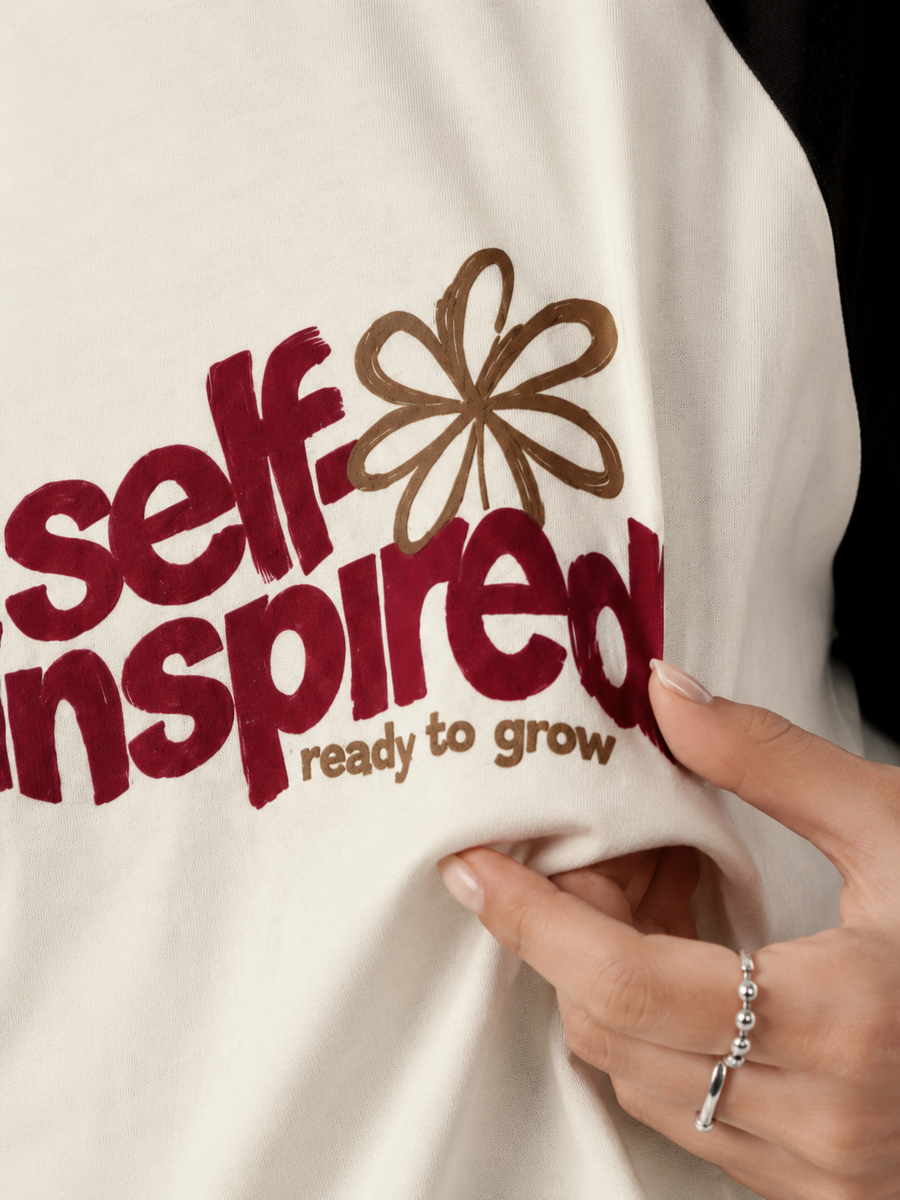 SELF INSPIRED- Raglan Tee