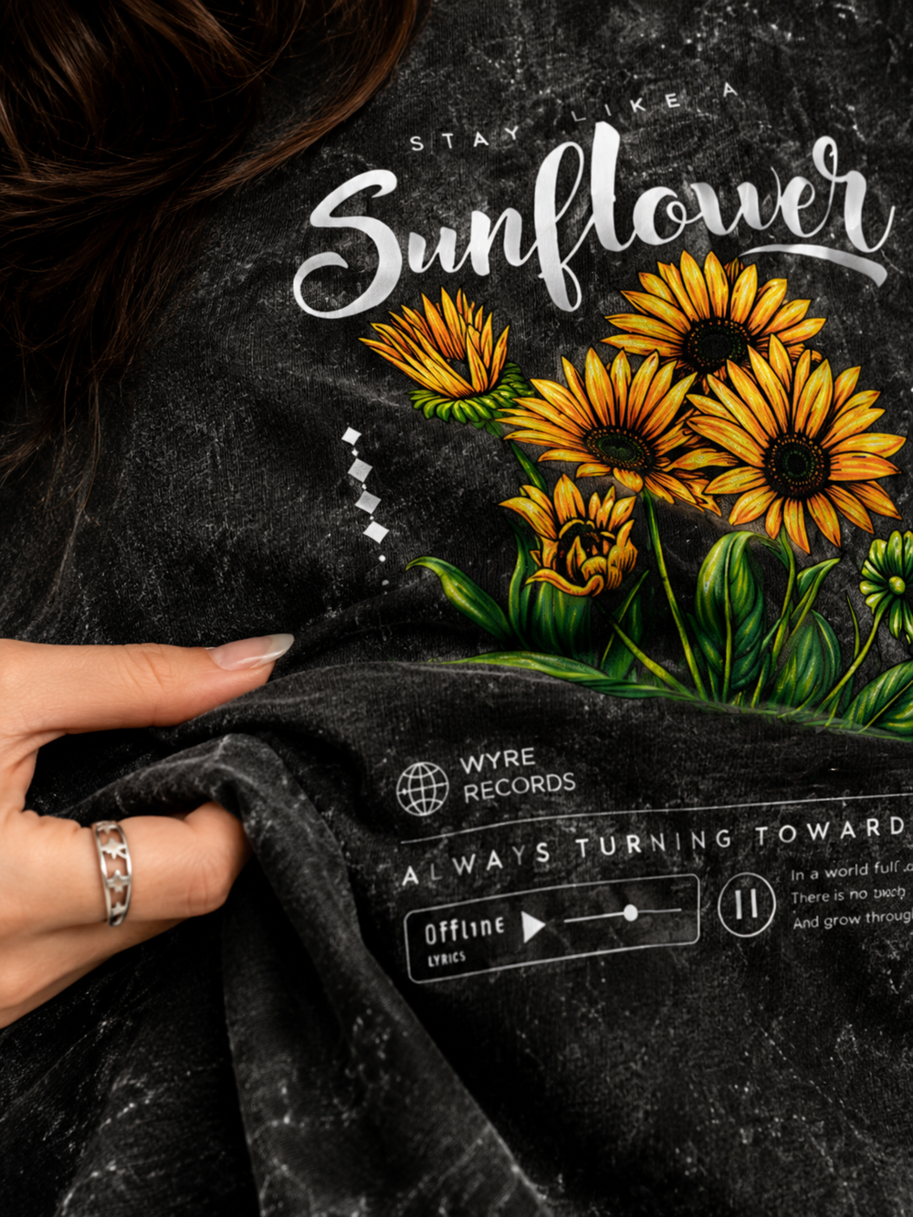 SUNFLOWER- Oversized Tee