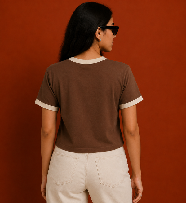 WOMEN RINGER TEE