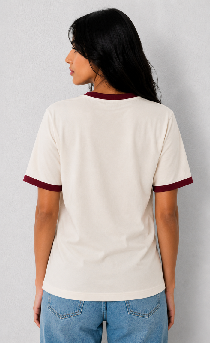 WOMEN RINGER TEE