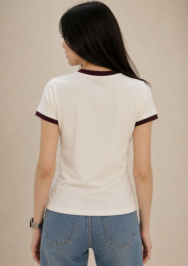 WOMEN RINGER TEE