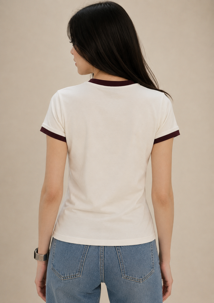 WOMEN RINGER TEE