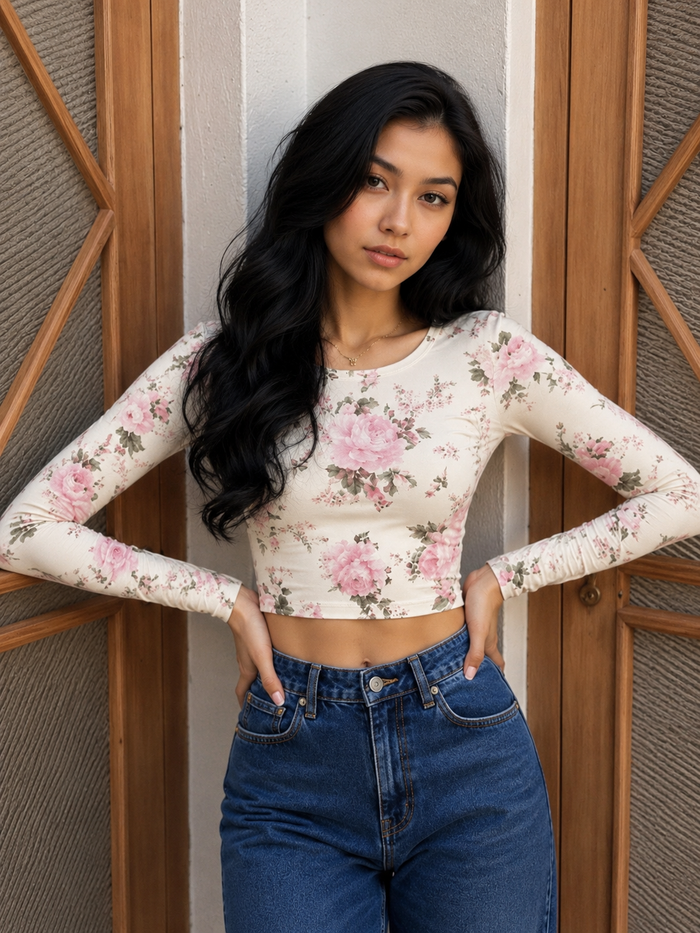 Full Sleeve Crop top
