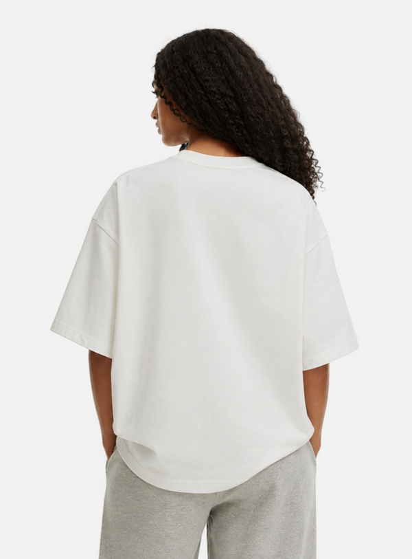 Citrus-Terry Oversized Tee