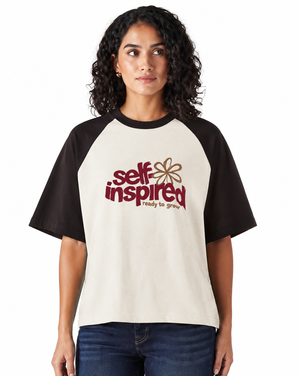 Self Inspired- Raglan Tee