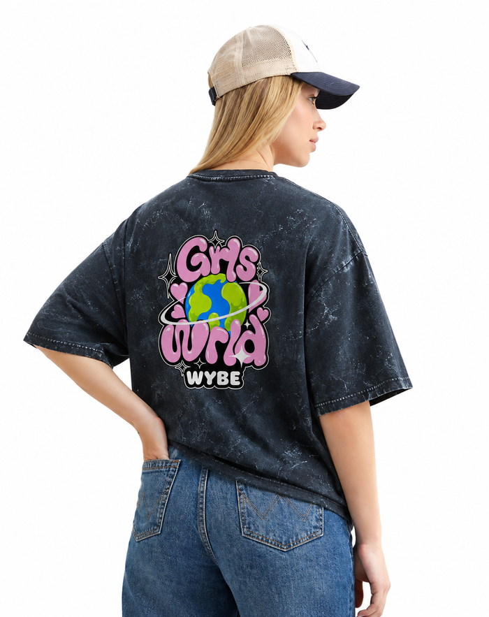 Girls world- Acid Washed
