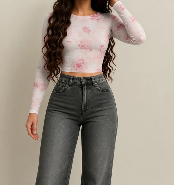 PREMIUM Full Sleeve Crop top