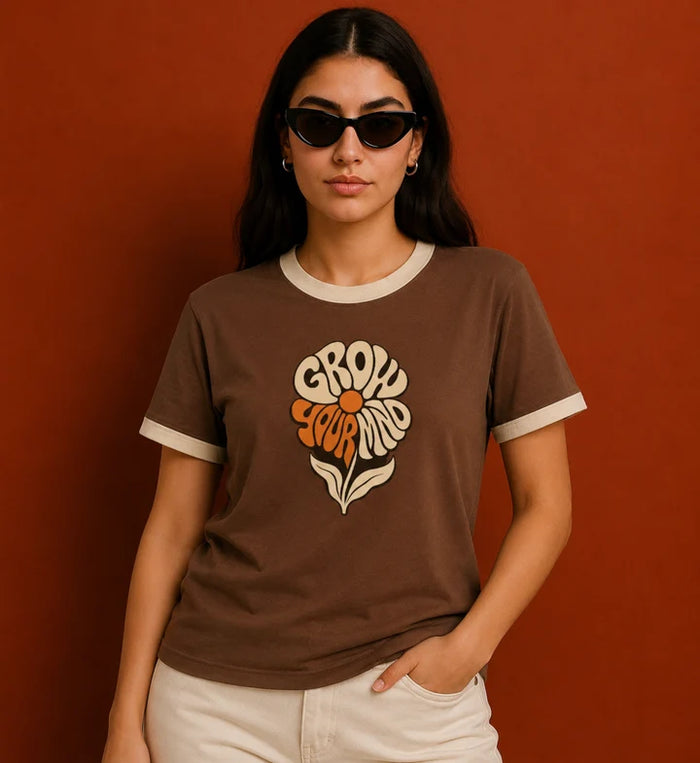 WOMEN RINGER TEE