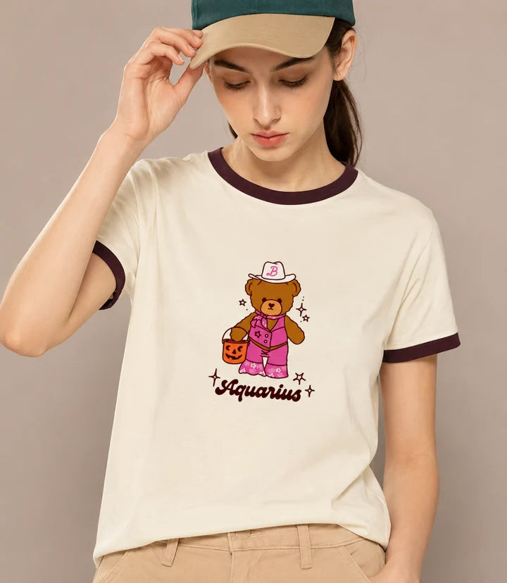 Teddy-RINGER TEE