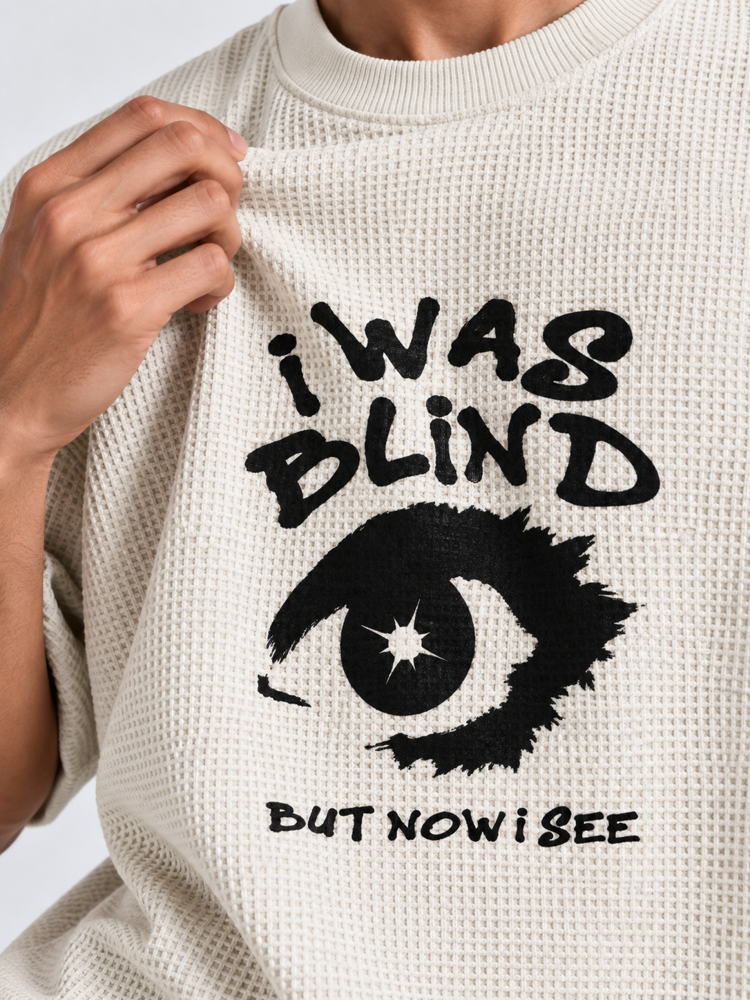 BLIND- Waffle Boxy Tee