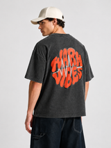 WARM VIBES-  Oversized Tee