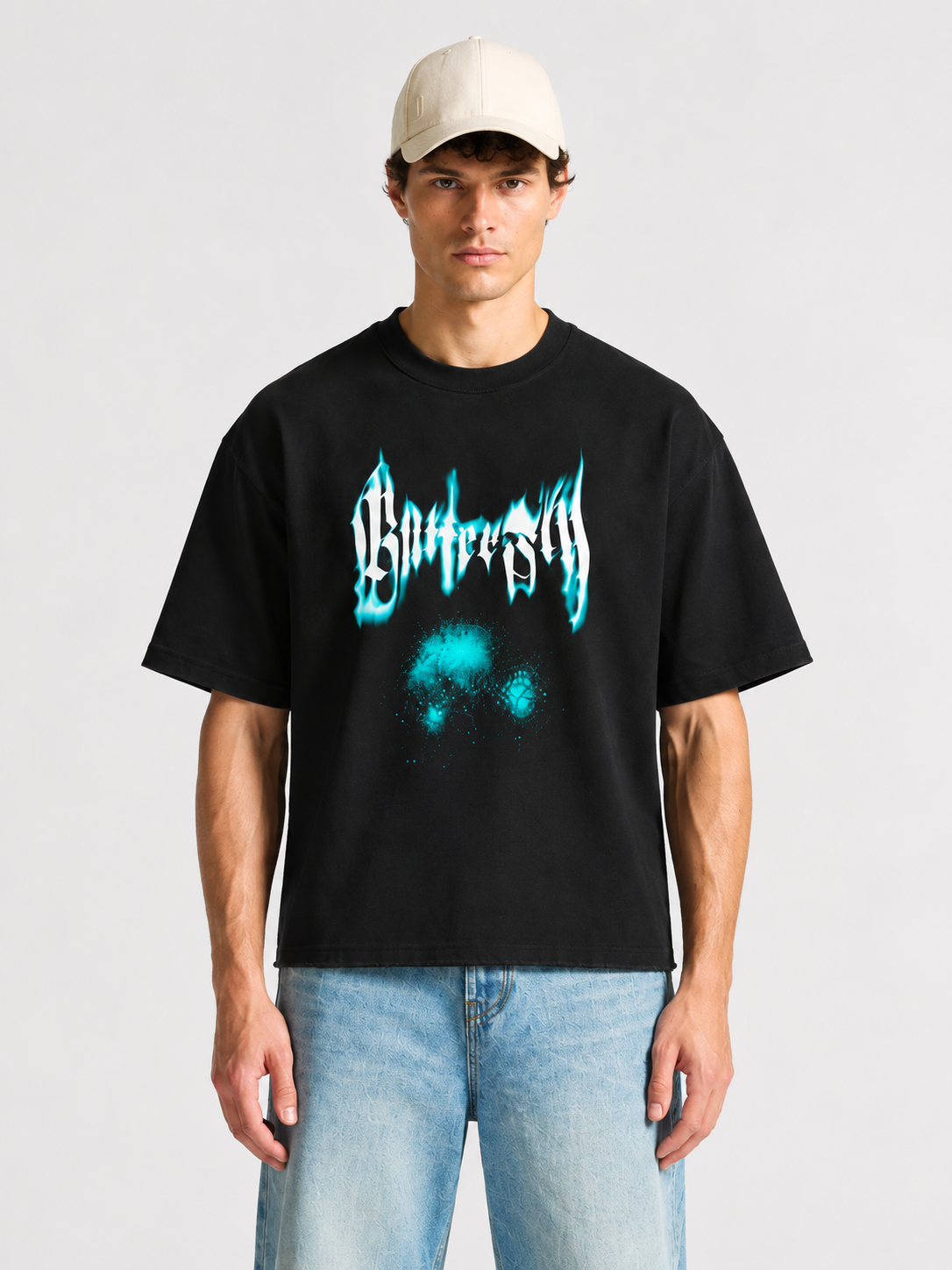 BUTTERFLY- Boxy Tee