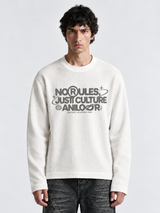 NO RULES-FULL SLEEVE WAFFLE TEE