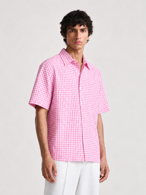 STRIPED-Boxy Fit SHIRT - 1