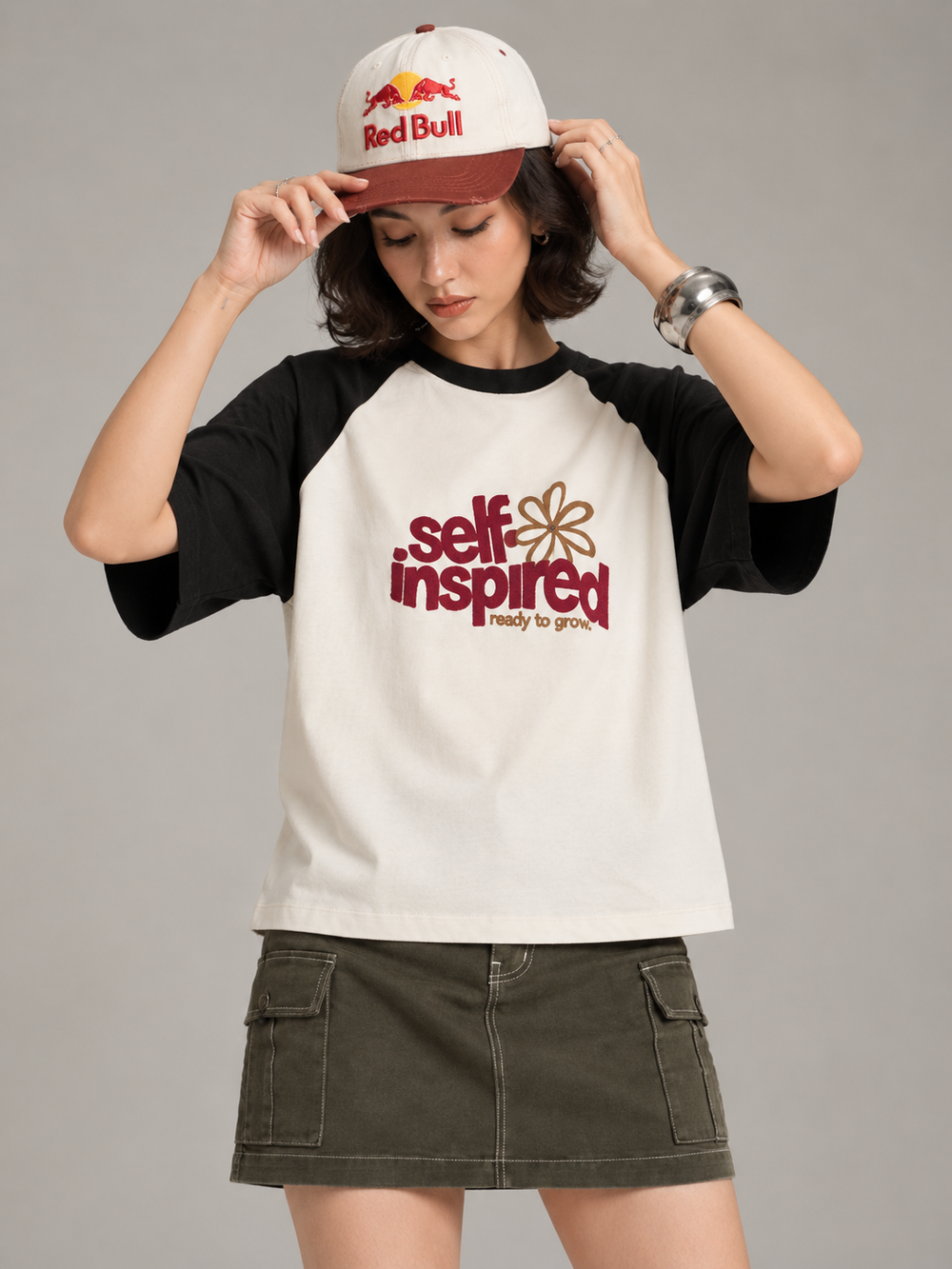 SELF INSPIRED- Raglan Tee