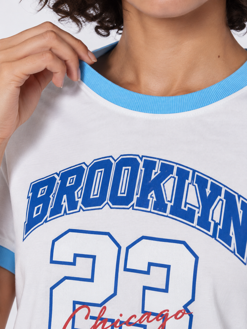 BROOKLYN- RIinger Tee - 3