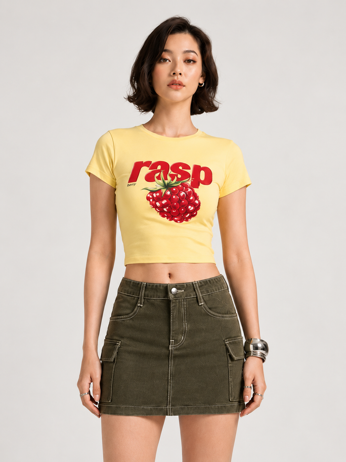 RASP BERRY-BABY TEE