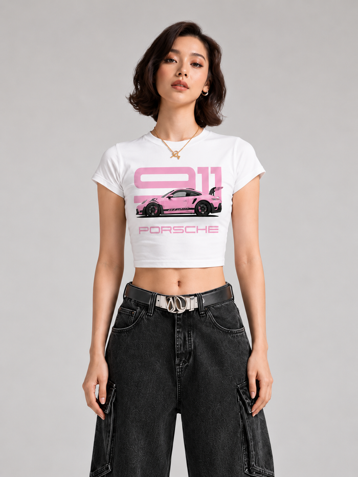 Porsche- CROP TOP