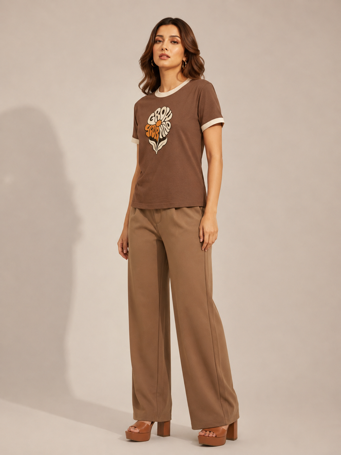 GROW- Ringer Tee