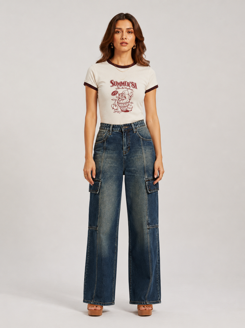 SUMMER- RINGER TEE - 5