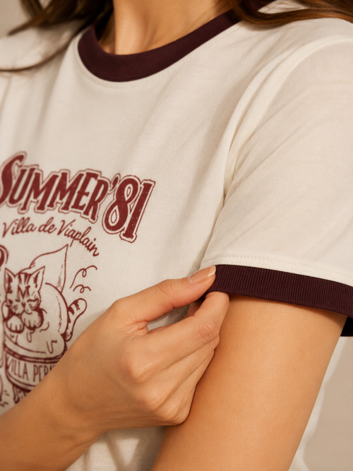 SUMMER- RINGER TEE - 6